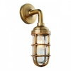 Elcot Wall Light In Antique Brass Finish