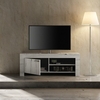 Ellie Wooden TV Stand In White Oak With 1 Door