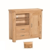empire wooden tv sideboard with 1 door and 2 drawers