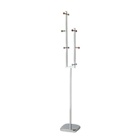 enor metal coat stand in multi-colour with 10 hooks