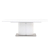 Falstone Extending Dining Table Rectangular In White High Gloss