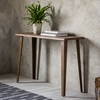 Foundry Wooden Console Table In Oak