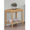 Garnet End Table In Light Oak