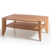 Gracie Coffee Table Rectangular In Core Beech With Undershelf