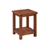 Hart Wooden End Table In Acacia Finish