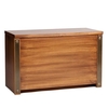 Javelin Ottoman Blanket Box In Antique Brown Pine