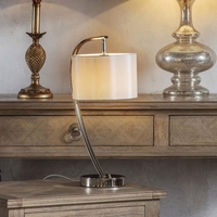 Josephine Table Lamp In Chrome