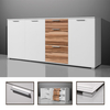 Limit White/Walnut Buffet Sideboard,  299-133