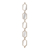 Lorain Square Decorative Hanging Collage Mirror In Gold Frame