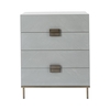 lucy wooden chest of 4 drawers in grey oak