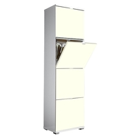 Madison Large Shoe Storage Cabinet With Vanilla Fronts