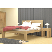 Malta Solid Wood Double Bed