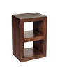 Mango Wood 2 Hole Display Unit