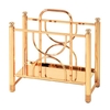 mannheim metal magazine rack in gold