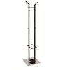Marcel Coat Stand In Black High Gloss And Chrome