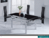 Mariah Extending Dining Set with 6 D219 Chairs