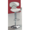 Melanie White Bar Stool,  T077Wht
