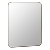 micos rectangular wall bedroom mirror in silver frame