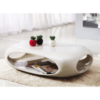 Mirella Large Fibre Glass Coffee Table