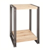 Miriam Side Table Telephone Table In Oak And Anthracite