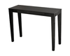 Mirrored Rectangular Console Table In Black
