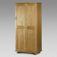 Pickwick Solid Pine 2 Door Wardrobe