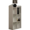 Posh White High Gloss Bookshelf/Display Stand