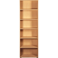 Power Range Crystal Maple Finish Filing Cabinet with 5 Shelves, 