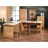 Power Range Crystal Maple Office/Work Furniture Set 7