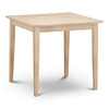 ranee wooden extending dining table in natural lacquered