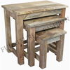 Rani Wooden Nest of Tables Light Color