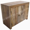 Rani Wooden Sideboard In Light Wood With 2 Doors