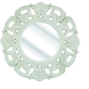Roco Wall Mirror With Round White Frame