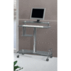 Roley Computer Desk in Clear