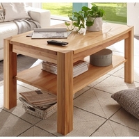 Rosie Coffee Table Rectangular In Core Beech With Undershelf