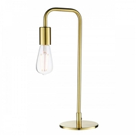 Rubens Table Lamp In Brushed Gold Finish