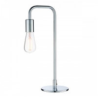 Rubens Table Lamp In Chrome Finish