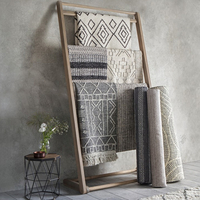 Rug Wooden Display Stand In Oak