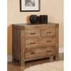 Santana 2 Over 2 Rustic Oak Chest of Drawers,  STCOD3