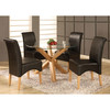 Saturn Dining Set with 4 Chairs
