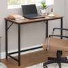 Scranton Rectangular Wooden Computer Desk In Hazelnut Brown