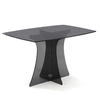Sofia Large Smoked Glass Dining Table