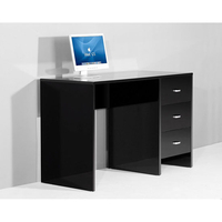 Sphere Black High Gloss Computer / Laptop / Work Desk
