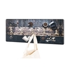 tahoe wooden wall hung 5 hooks coat rack in coffee print