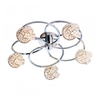 Talia Five Ceiling Light With Round Base