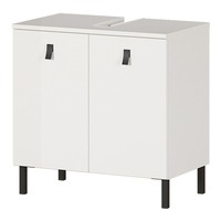 Tulsa Wash Basin Vanity Unit In White