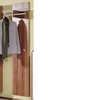 Ultra Walnut Wall Mounted Hallway Stand