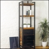 Urban Chic Alcove Bookcase With 2 Shelf And 3 Drawer