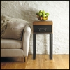 Urban Chic Contemporary Lamp Table With 1 Drawer