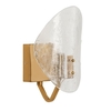 Valentine Art Deco Wall Light In Brass Finish